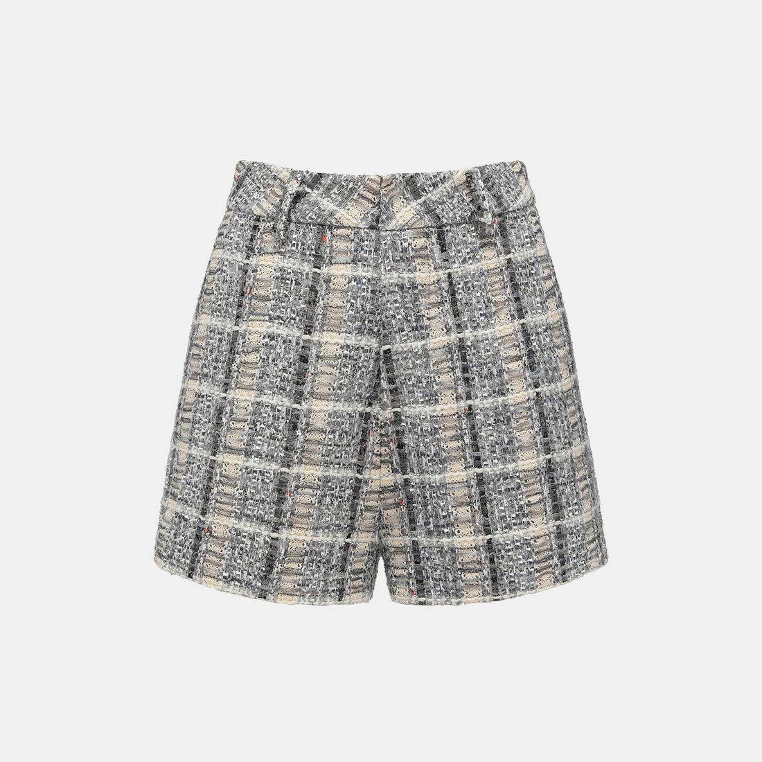 "Oxford Autumn Elegance" 浮織蕾絲花呢短褲—Fair Isle Romance費爾島浪漫
