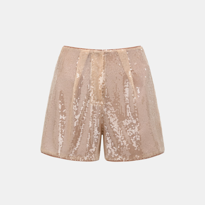 “Daytime Party.” Sparkling Shimmer Shorts 