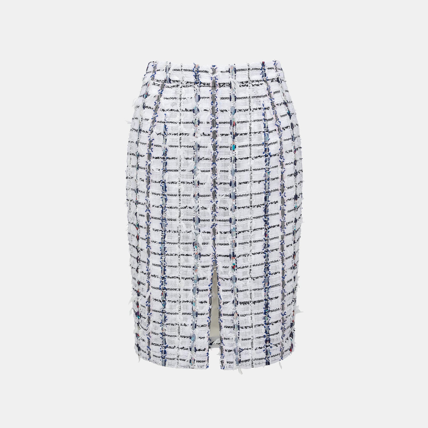 "Chelsea Citywalk." 法國夏日輕薄花呢及膝褲裙—Paris Mosaic巴黎織語