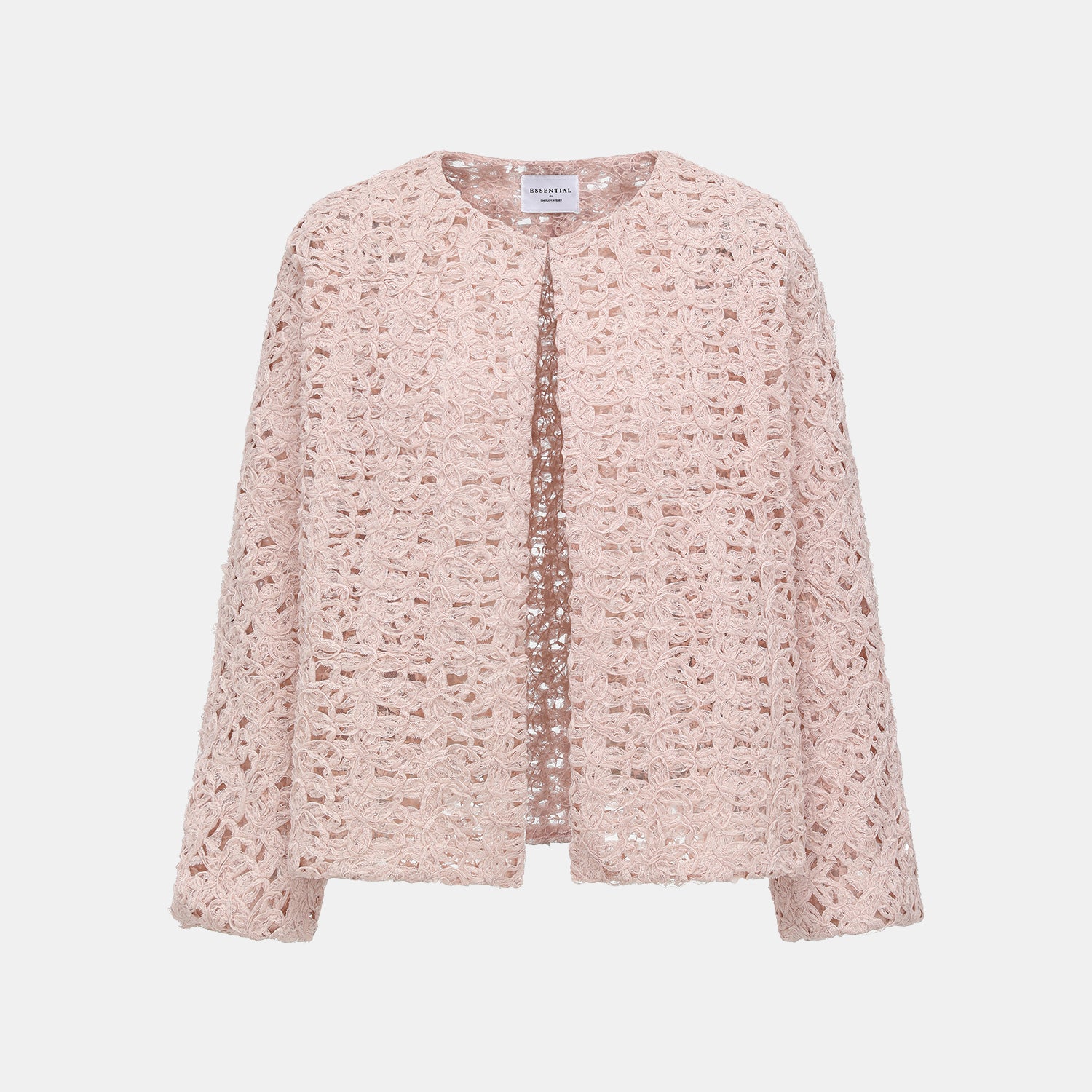 “Sloane Ave."繞畫織藝鏤花蕾絲外套—Rose Reverie織夢玫瑰