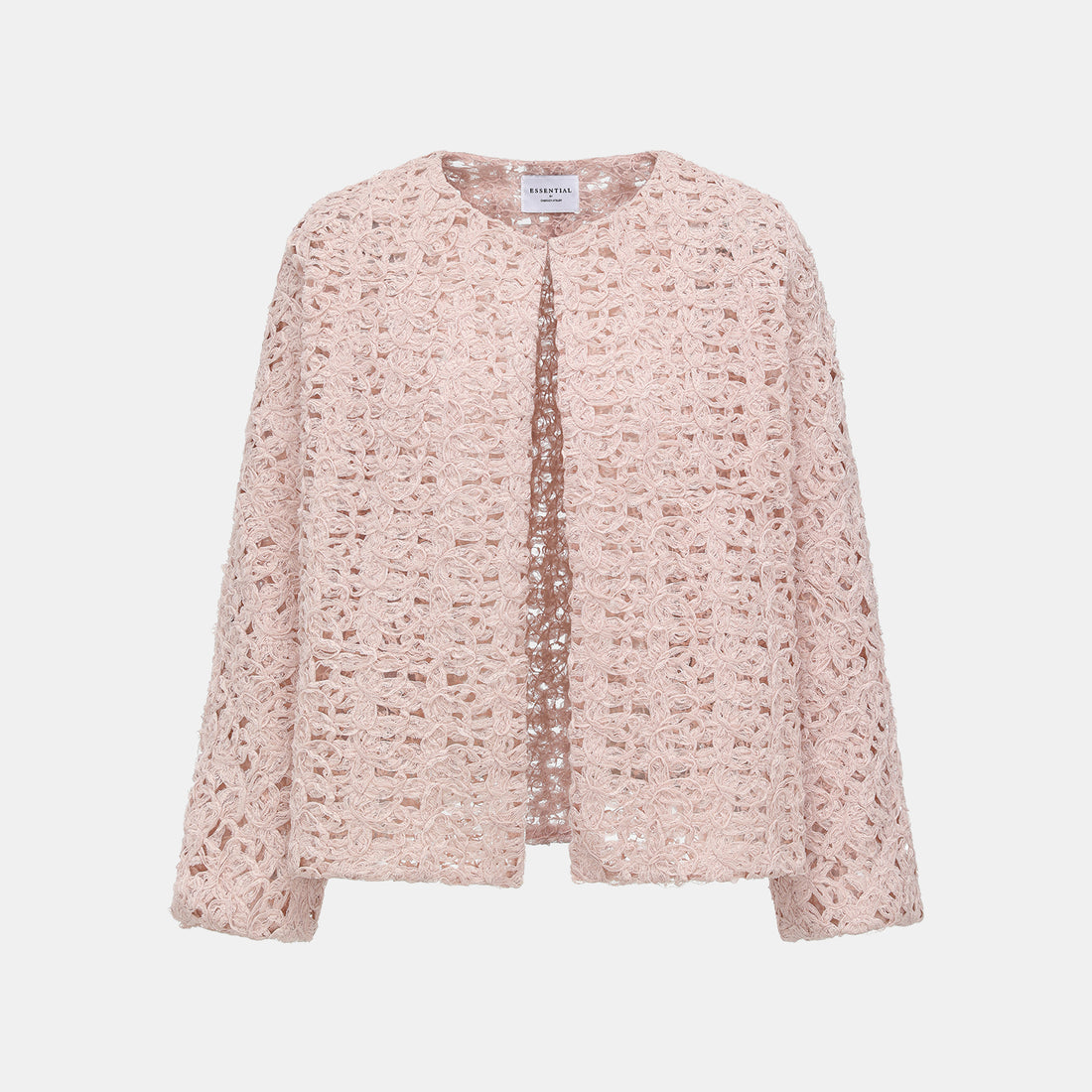 “Sloane Ave."繞畫織藝鏤花蕾絲外套—Rose Reverie織夢玫瑰