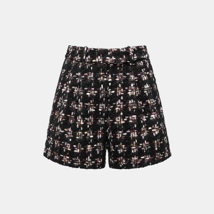 “Best of 2024.” Italian top-grade mohair tweed shorts—Starry Night 