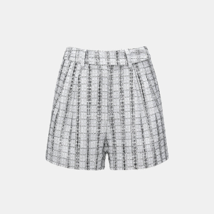 "Sloane Ave." 法國頂級銀燦工藝蕾絲短褲—Reflet Parisien巴黎倒影