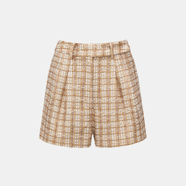 "Sloane Ave." 法國頂級縷金工藝蕾絲短褲—Versailles Chanson凡爾賽香頌