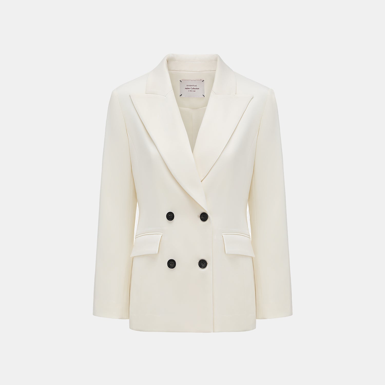 “Westminster Weekdays." 義大利頂級羊毛修身西裝外套—Dewed Jasmine晨露白茉