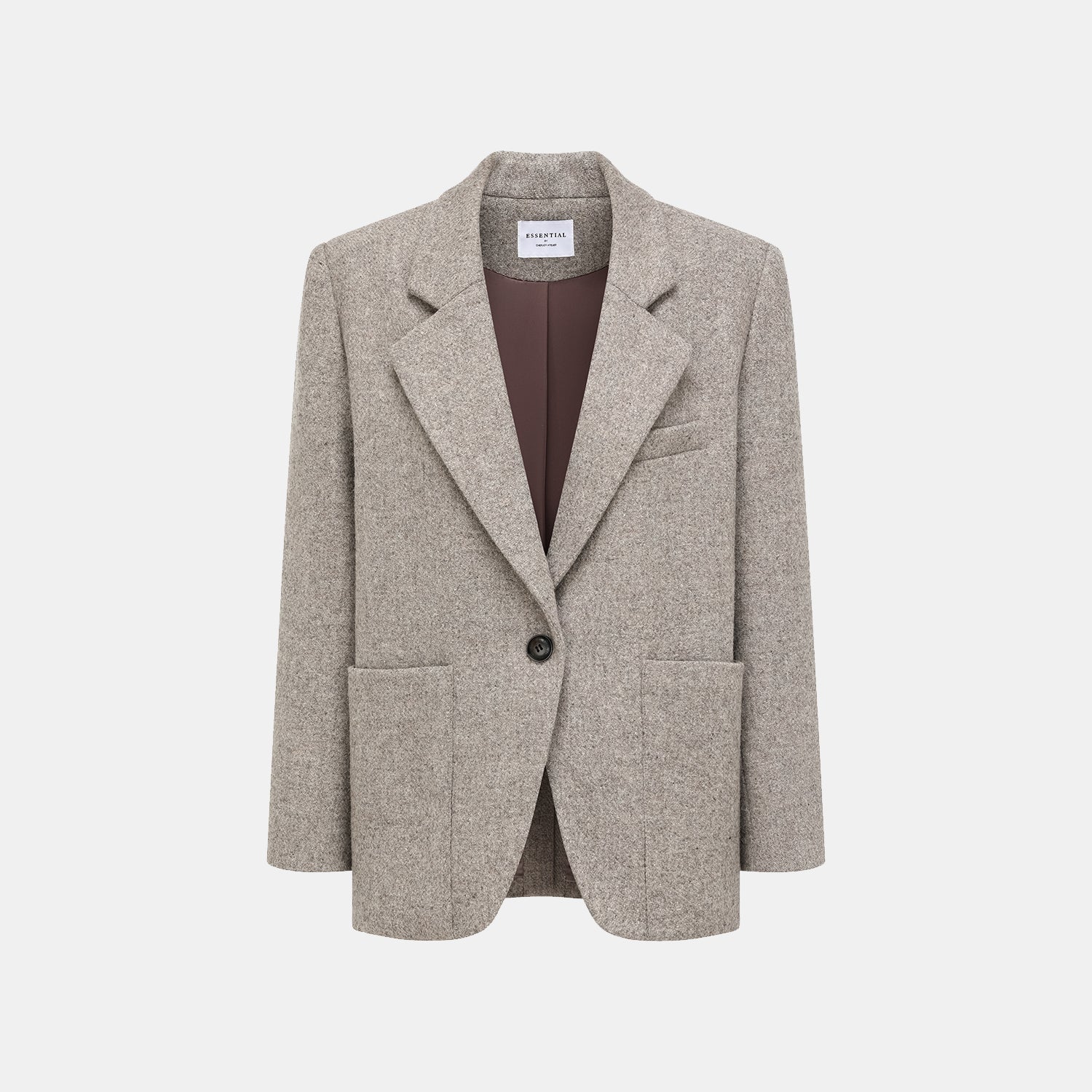 "Westminster Weekdays" 澳洲羊毛毛料西裝外套—灰