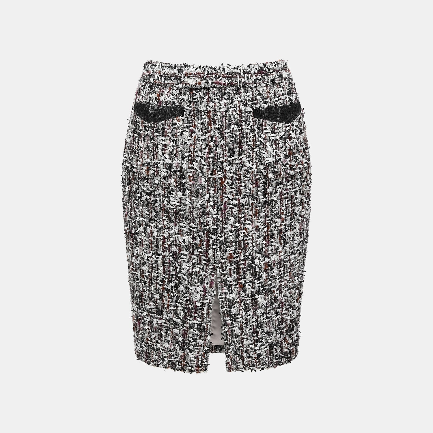 "Chelsea Citywalk" 法國花呢及膝鉛筆褲裙—Seine Night 塞納夜畔