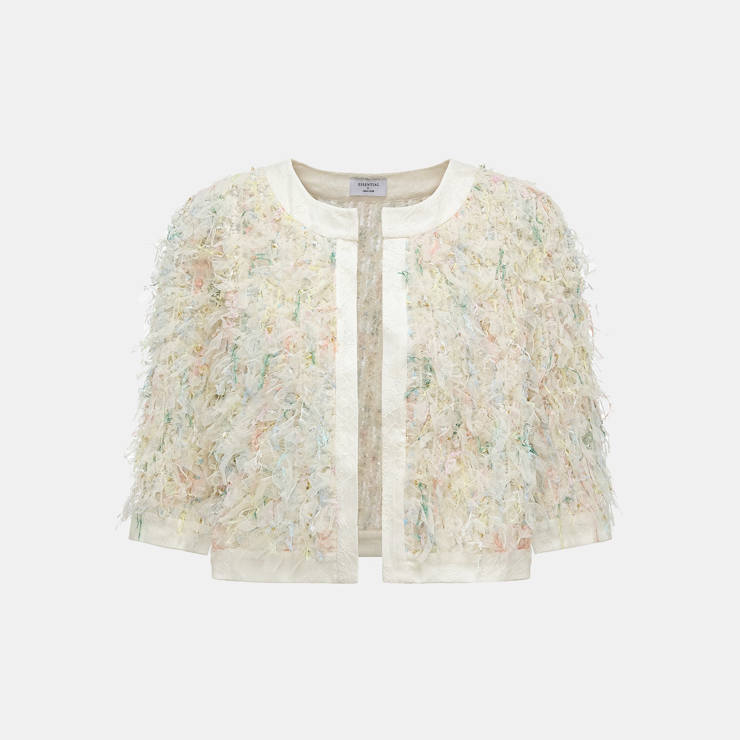 “Brunch at Ritz.” 特殊工藝蕾絲開衫—Summer Monet