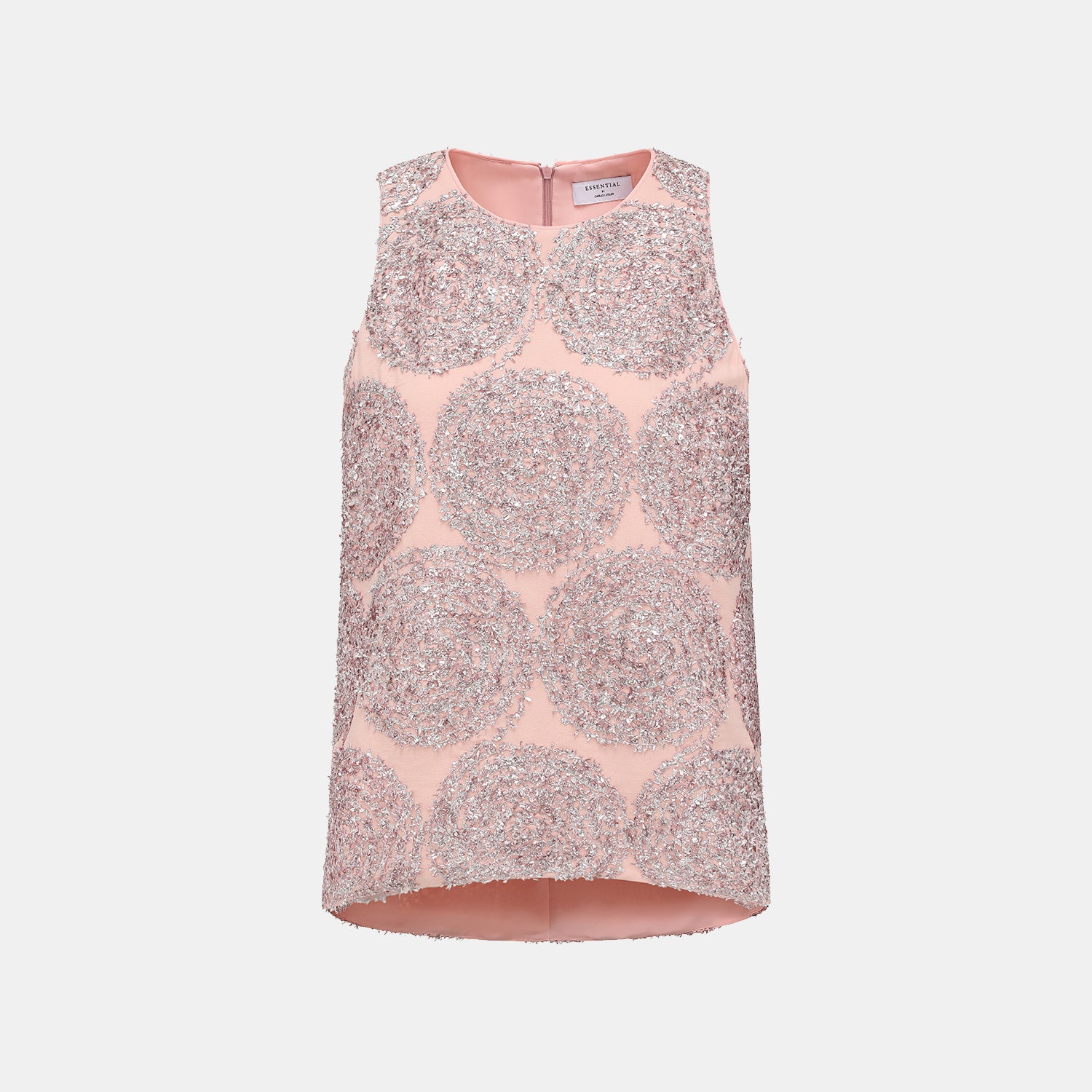 “Daytime Party” 義大利緞箔工藝背心- Nocturne Bijou 夜曲寶石