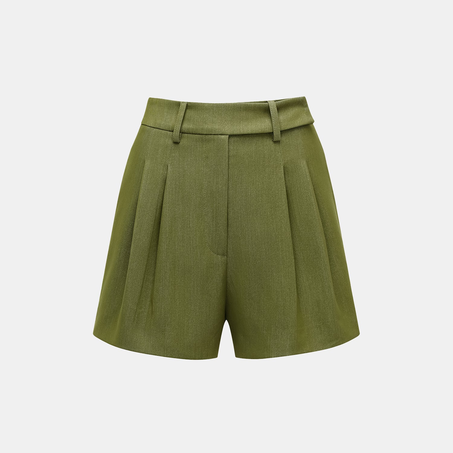 "Weekend at Monaco." 義大利肌理面料短褲—Pistachio