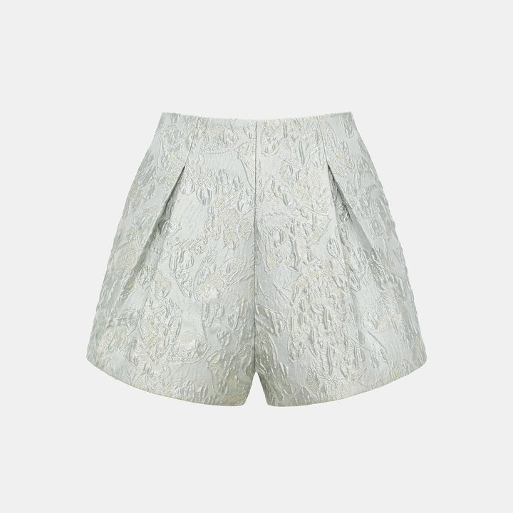 “春遊” 提花短褲—Moonlit