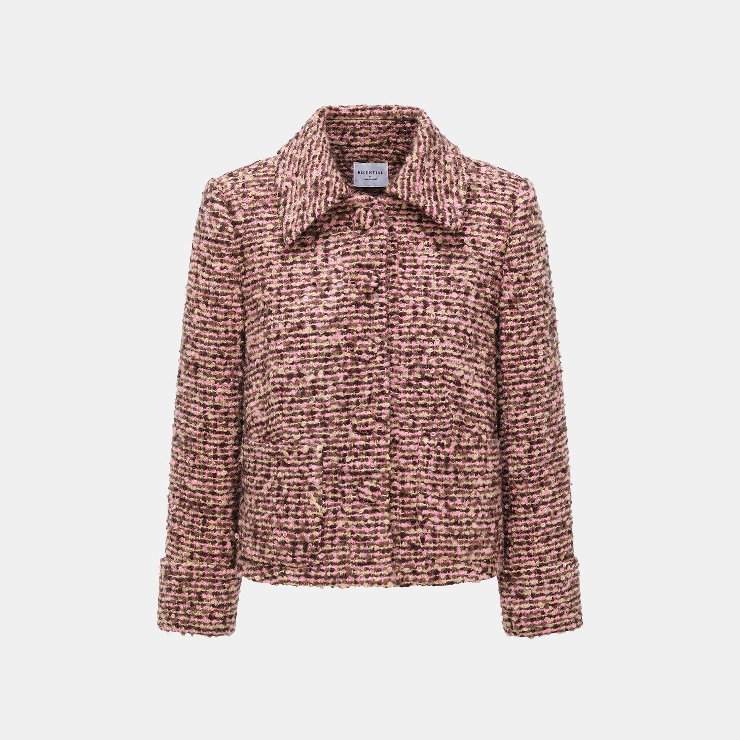 “午後洛杉磯” 經典No.7 花呢外套—Cinnamon Roll