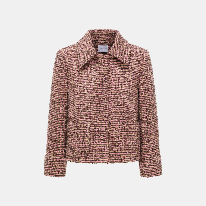 “午後洛杉磯” 經典No.7 花呢外套—Cinnamon Roll