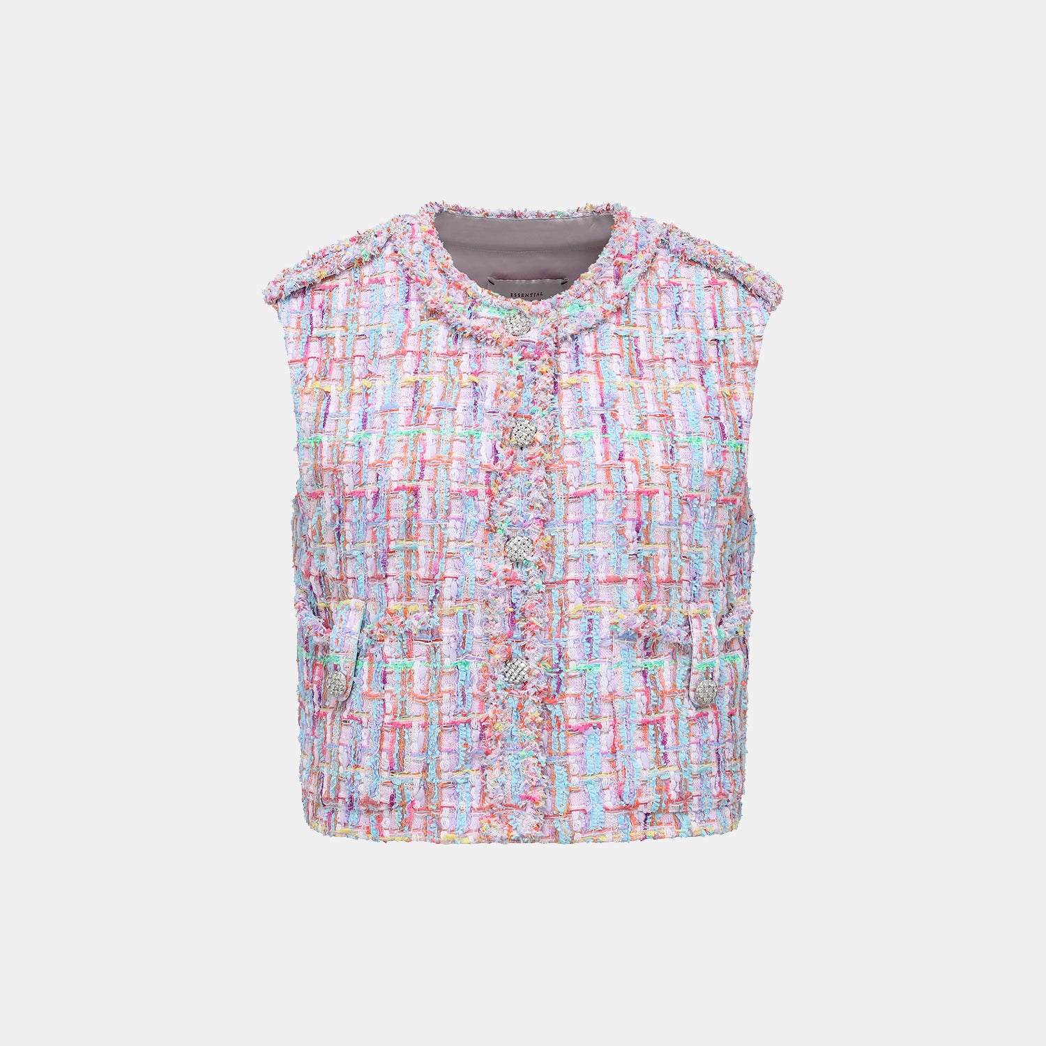 "Chelsea tea time."法國夏日輕薄花呢馬甲背心—Prelude in Pastel粉彩奏鳴