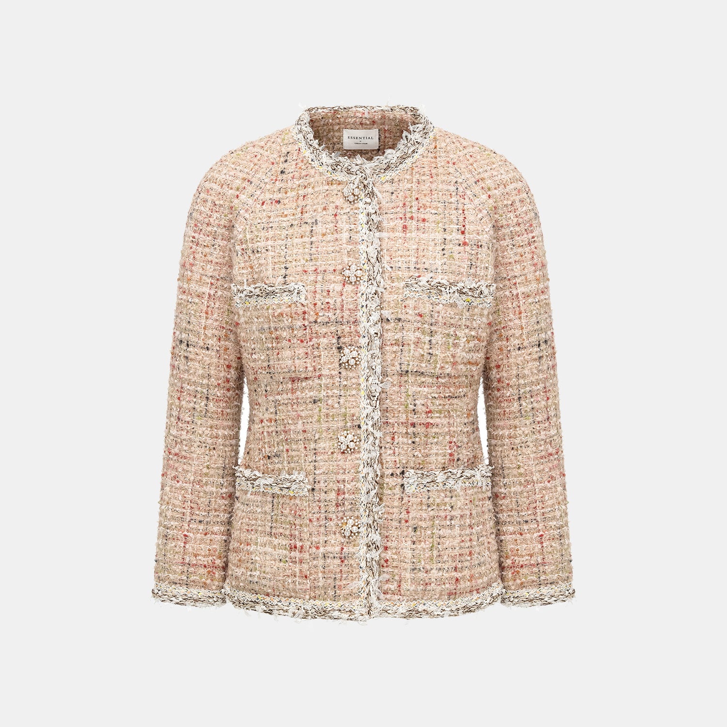 “Chelsea tea time.”  經典No.4花呢外套 —Berry latte