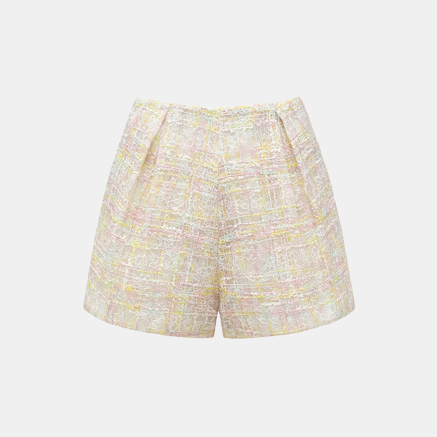 "Quiet Mastery." 法國頂級手工坊特殊工藝蕾絲短褲