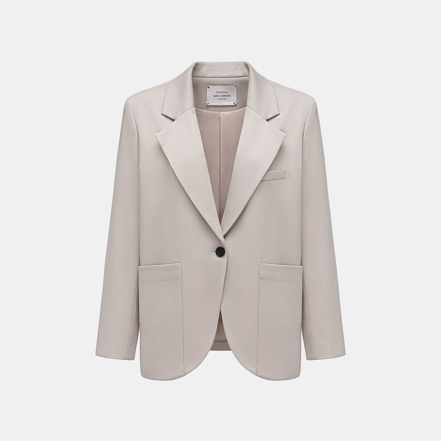 “Westminster Weekdays." 義大利頂級羊毛西裝外套—Iris Ash銀霧鳶尾