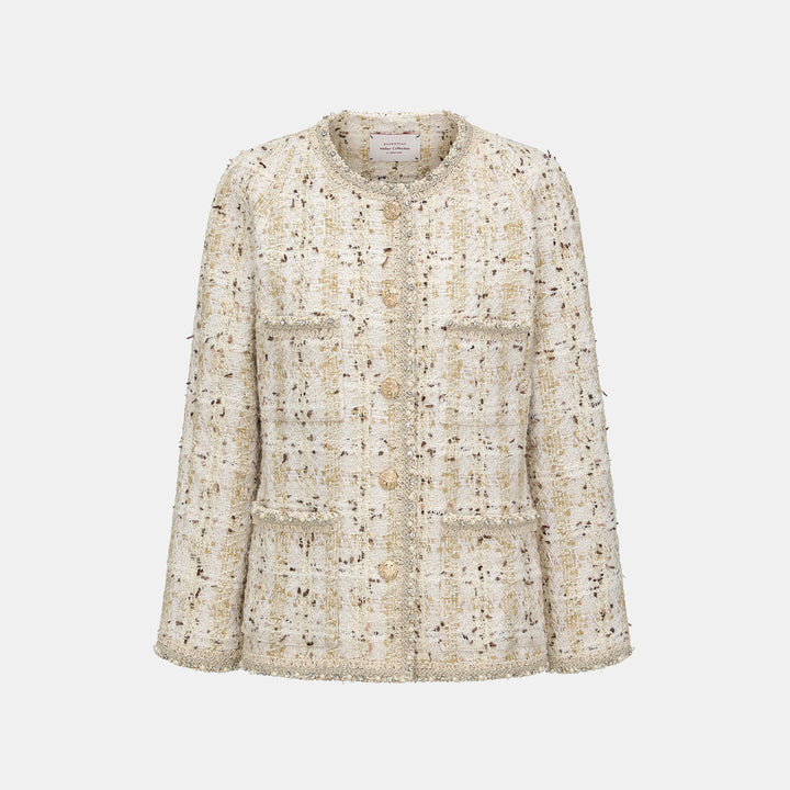 "Chelsea Citywalk." 法國花呢經典No.4外套—Gilded Lisbon金色里斯本