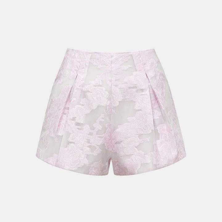 “春遊”提花短褲—荷香