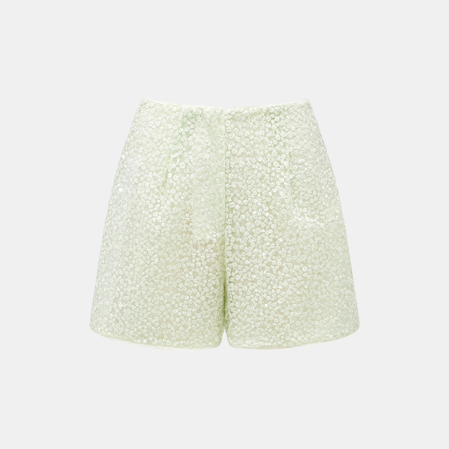 “春意” 立體珠繡短褲