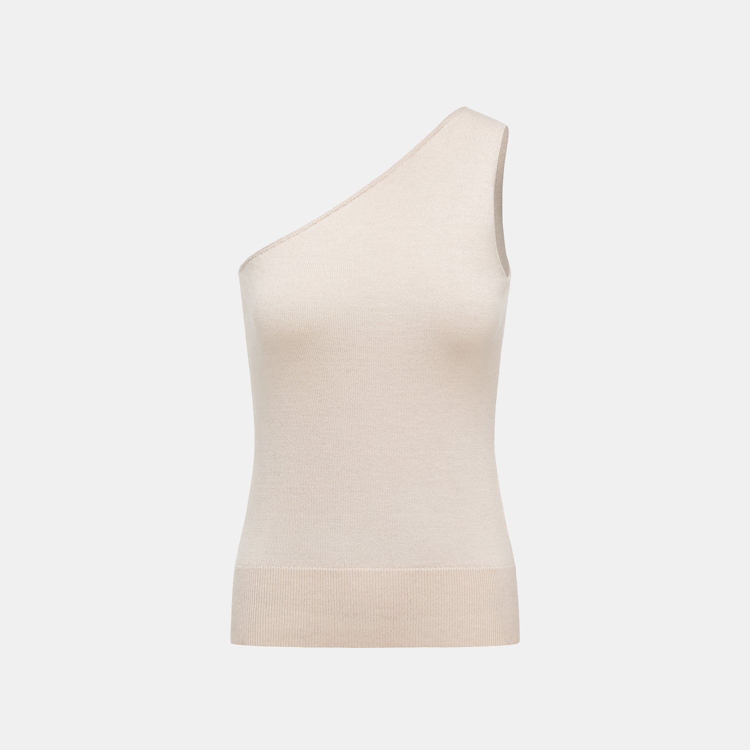 “Autumn Diary” 100%Cashmere 斜肩上衣—Rose Water