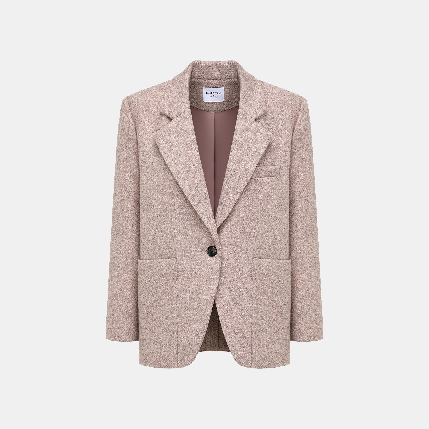 "Westminster Weekdays" 澳洲羊毛毛料西裝外套—粉紫