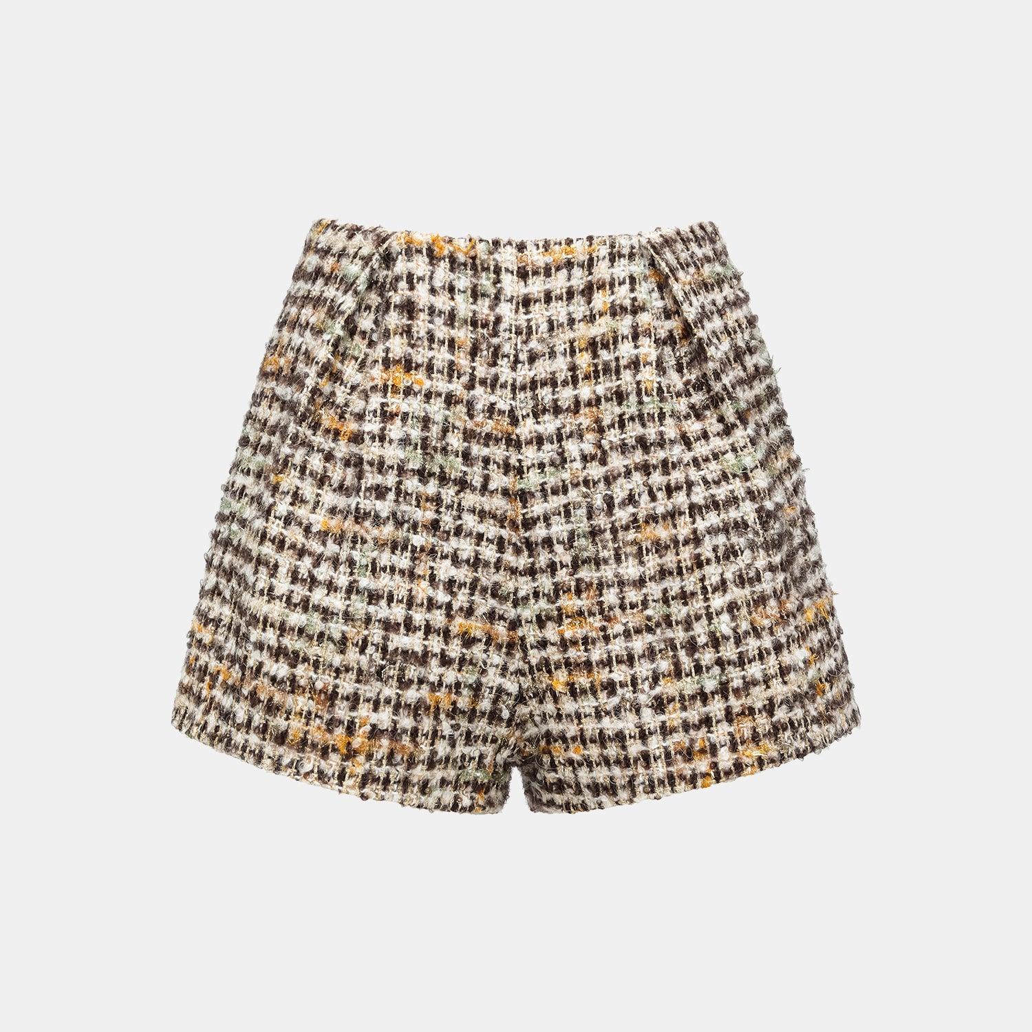 “Breeze boucle" 英國頂級輕薄花呢短褲—Caramel Drizzle