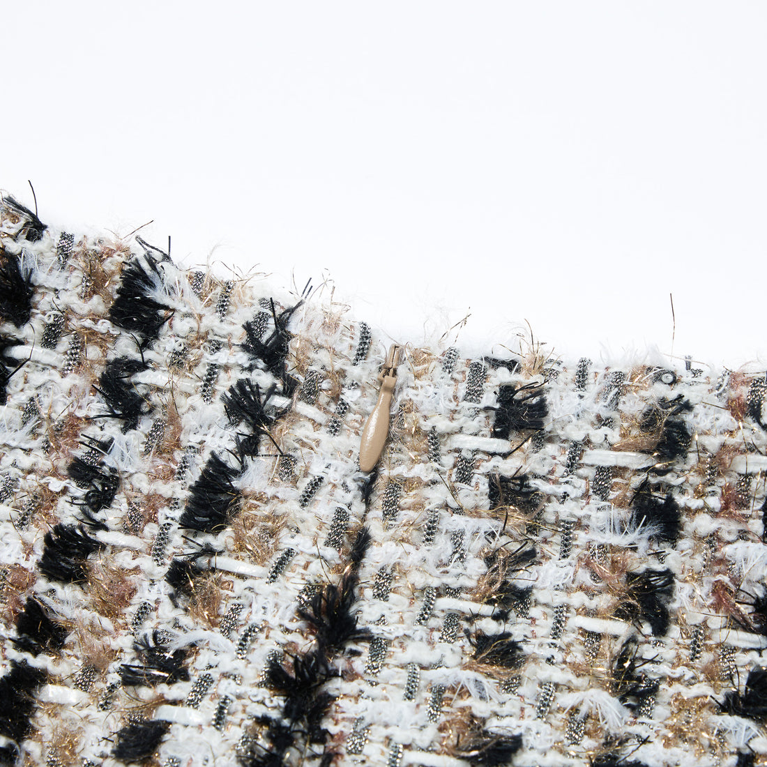 “Sloane Ave."法國高級訂製簇線銀織花呢褲裙—Marais Atelier瑪黑藝坊