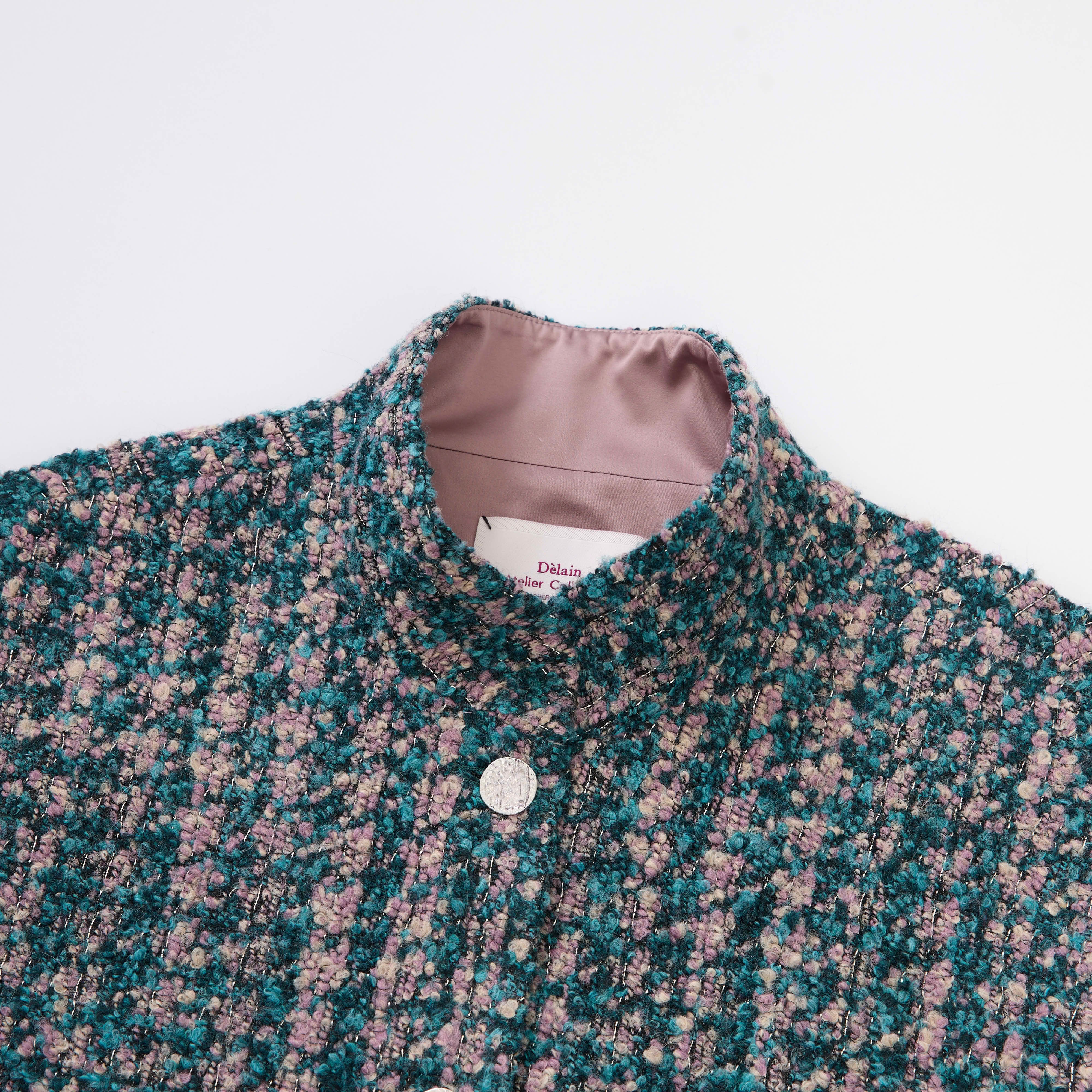 “Édition du 25 de Nuit” 義大利立體絨圈縈紗Oversized花呢背心—Sugarkiss Noël聖誕糖語