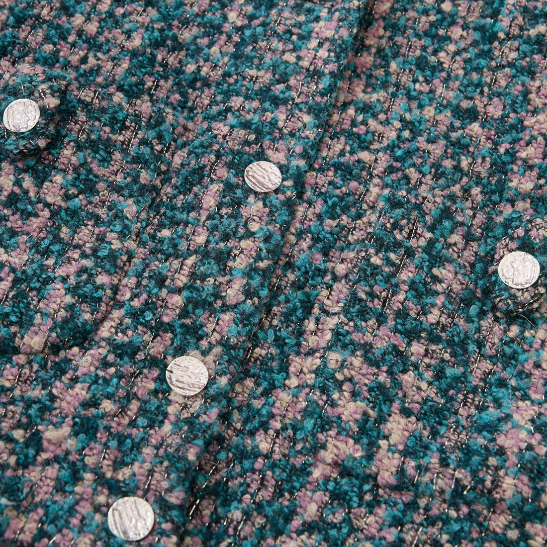 “Édition du 25 de Nuit” 義大利立體絨圈縈紗Oversized花呢背心—Sugarkiss Noël聖誕糖語