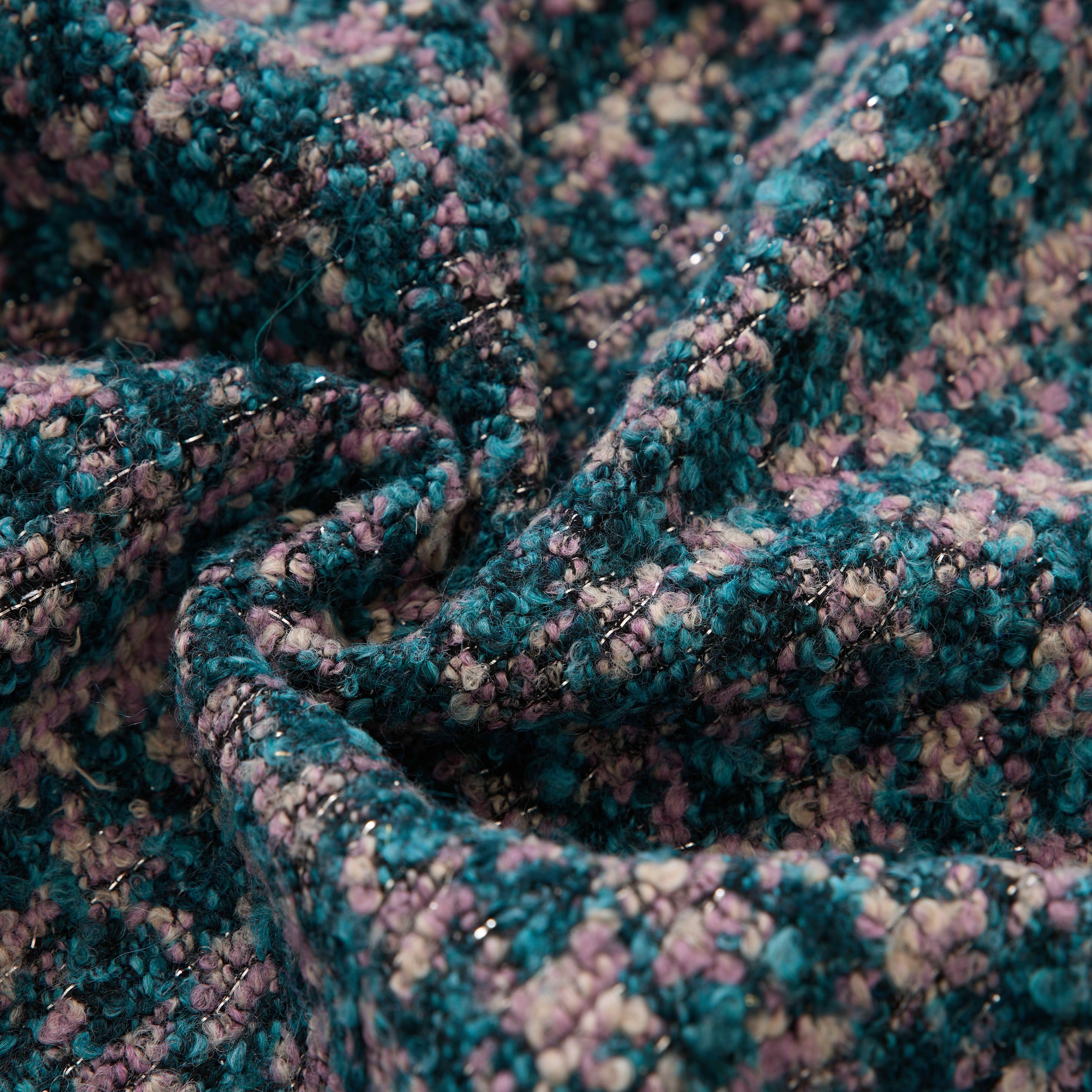 “Édition du 25 de Nuit” 義大利立體絨圈縈紗Oversized花呢背心—Sugarkiss Noël聖誕糖語