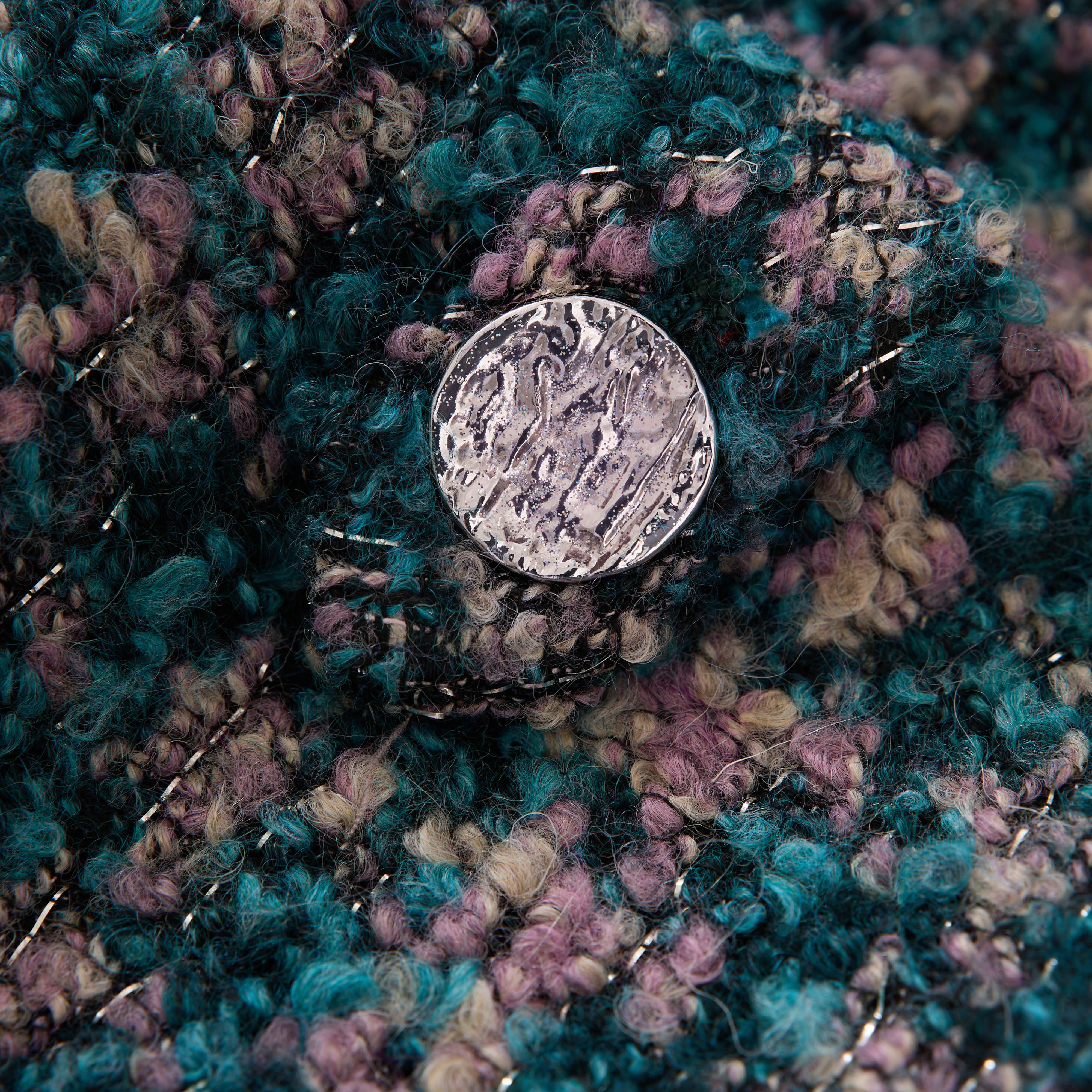 “Édition du 25 de Nuit” 義大利立體絨圈縈紗Oversized花呢背心—Sugarkiss Noël聖誕糖語