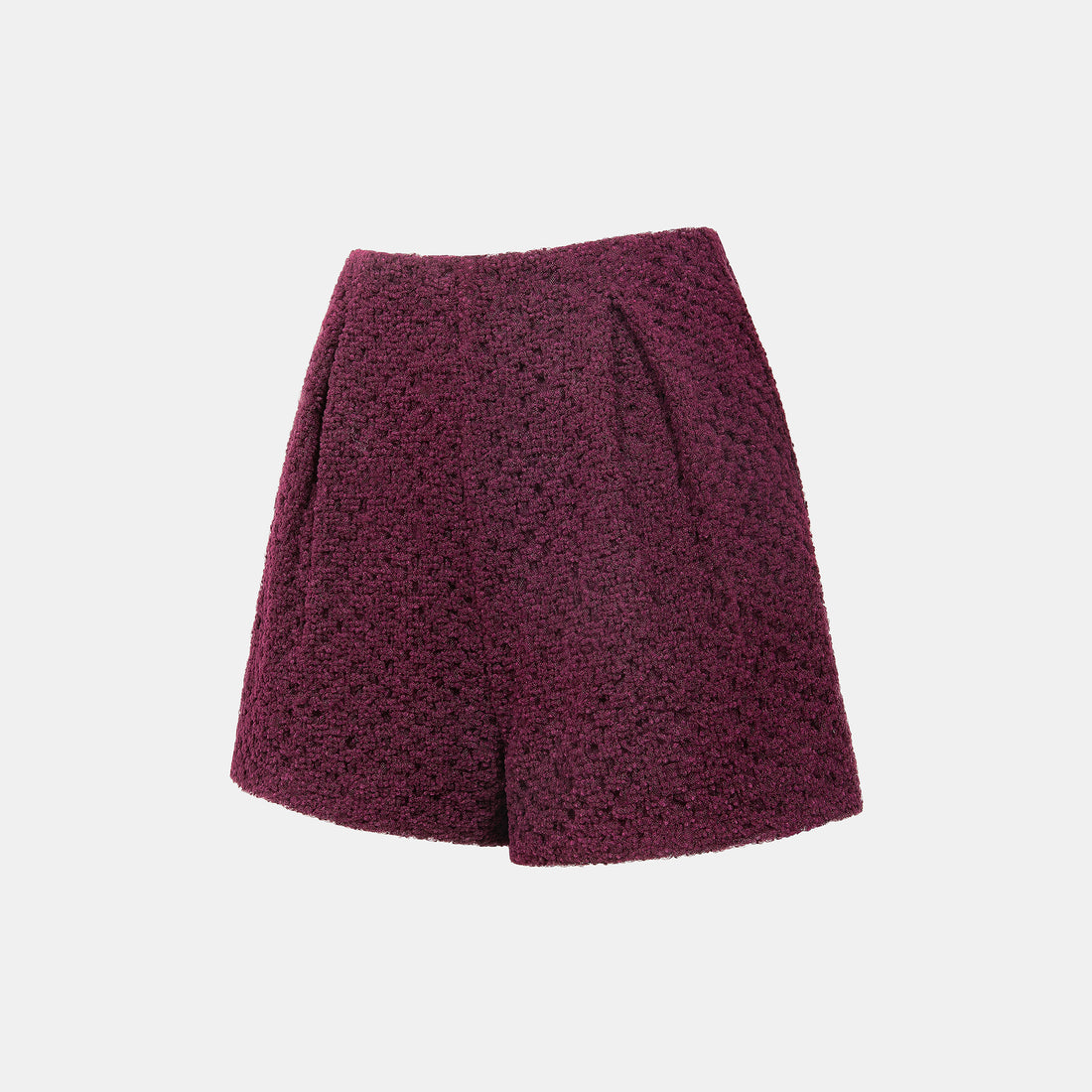 “Quiet Mastery.”法國立織絨圈點花工藝蕾絲短褲—Velvet Rose夜釀薔薇