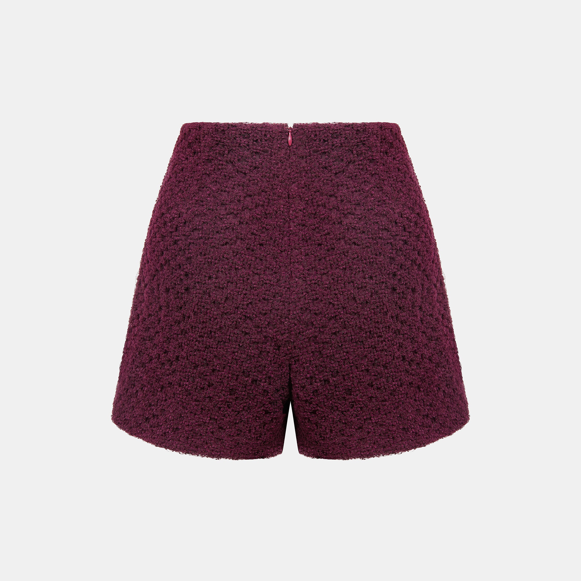 “Quiet Mastery.”法國立織絨圈點花工藝蕾絲短褲—Velvet Rose夜釀薔薇