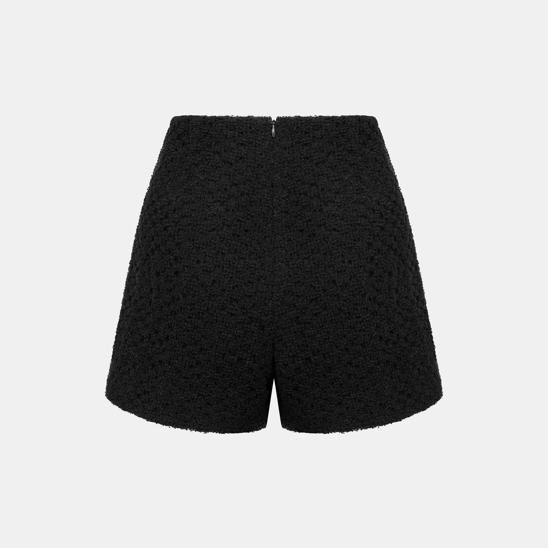 “Quiet Mastery.”法國立織絨圈點花工藝蕾絲短褲—Floral Nocturne詩花夜曲