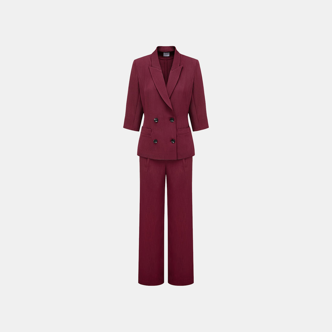 "Westminster weekdays."  義大利輕薄肌理彈性西裝外套—Mulberry Rouge花燃未央