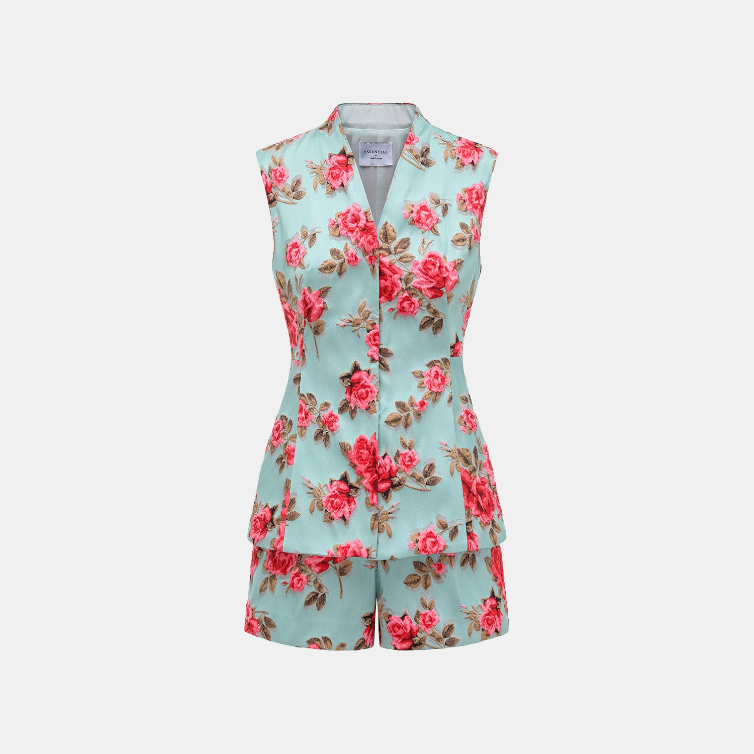 “Imperial Garden Teatime” 意大利立體提花特殊剪裁輕國風上衣