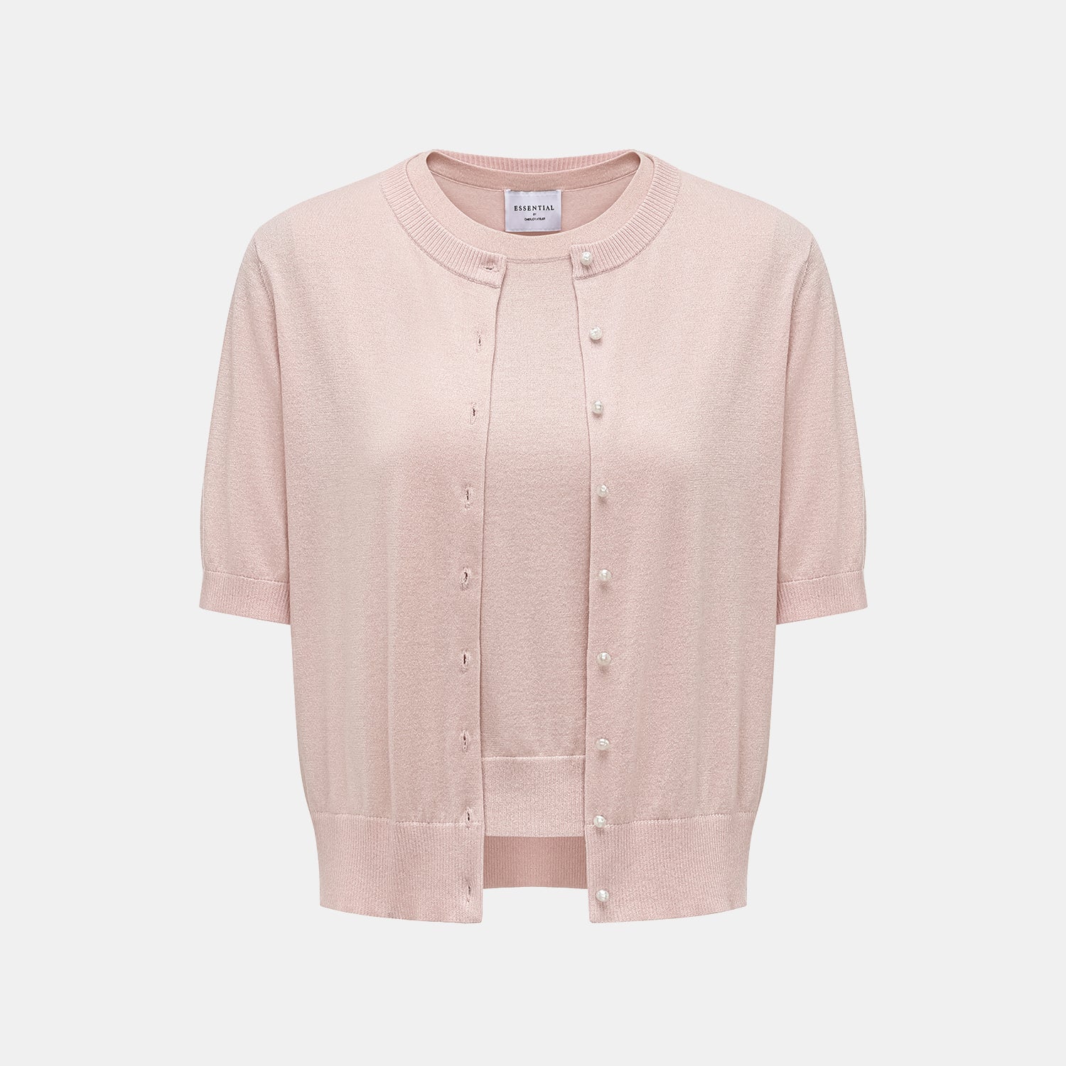 "Summer Diary" 涼感三醋酸喀什米爾針織背心—LOVE