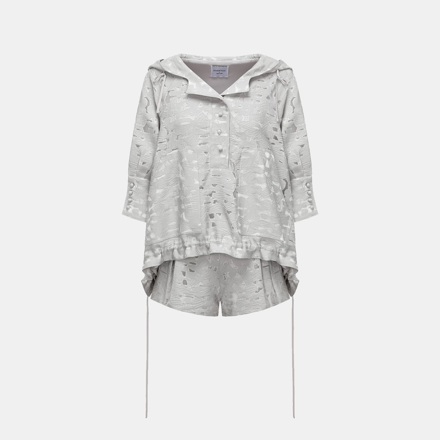 “春遊”提花短褲—銀湖