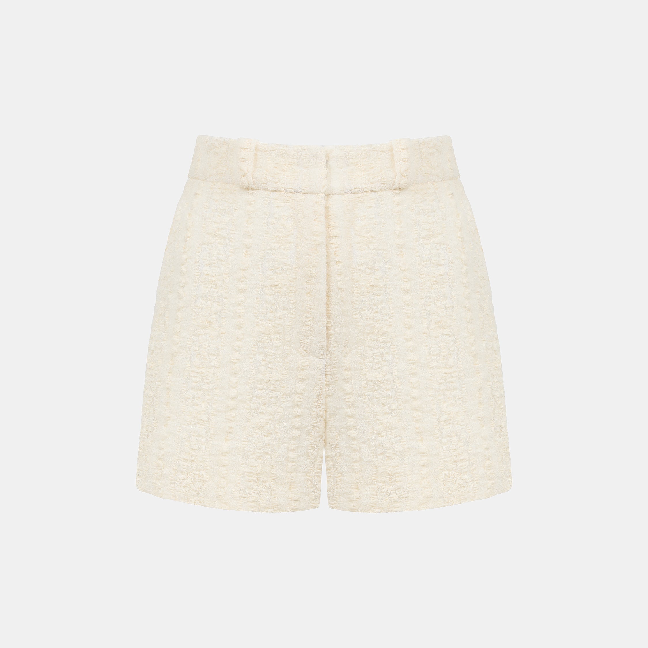 "Quiet Mastery."義大利立體點花勾織星點蕾絲短褲—Velvet Moon暖月低語