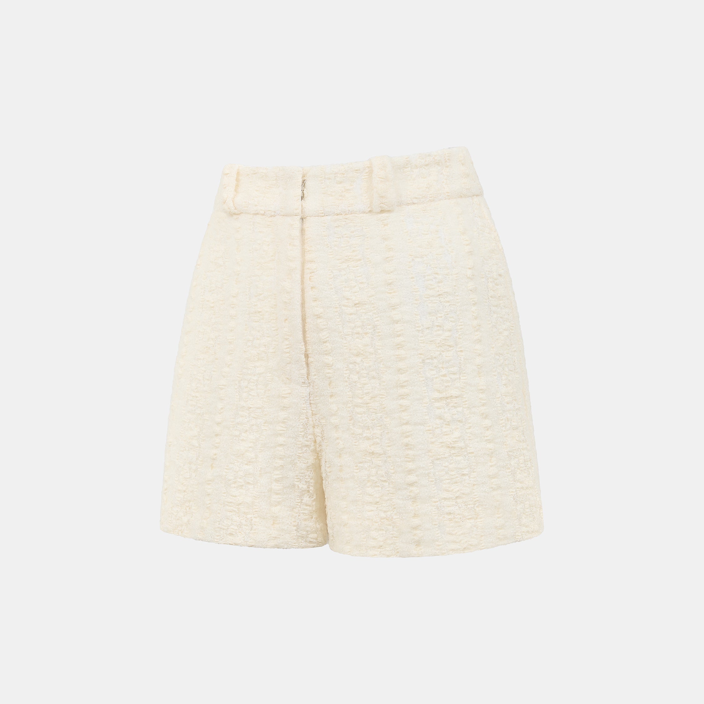 "Quiet Mastery."義大利立體點花勾織星點蕾絲短褲—Velvet Moon暖月低語