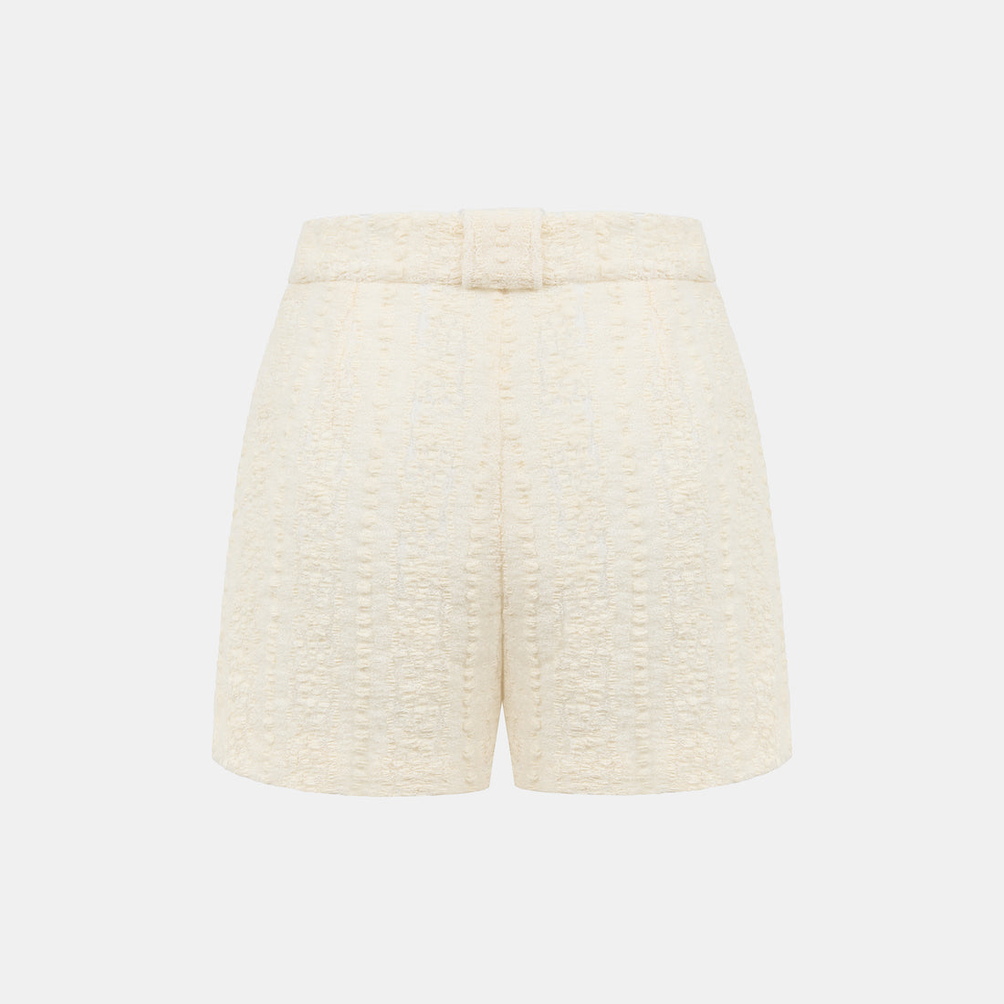 "Quiet Mastery."義大利立體點花勾織星點蕾絲短褲—Velvet Moon暖月低語