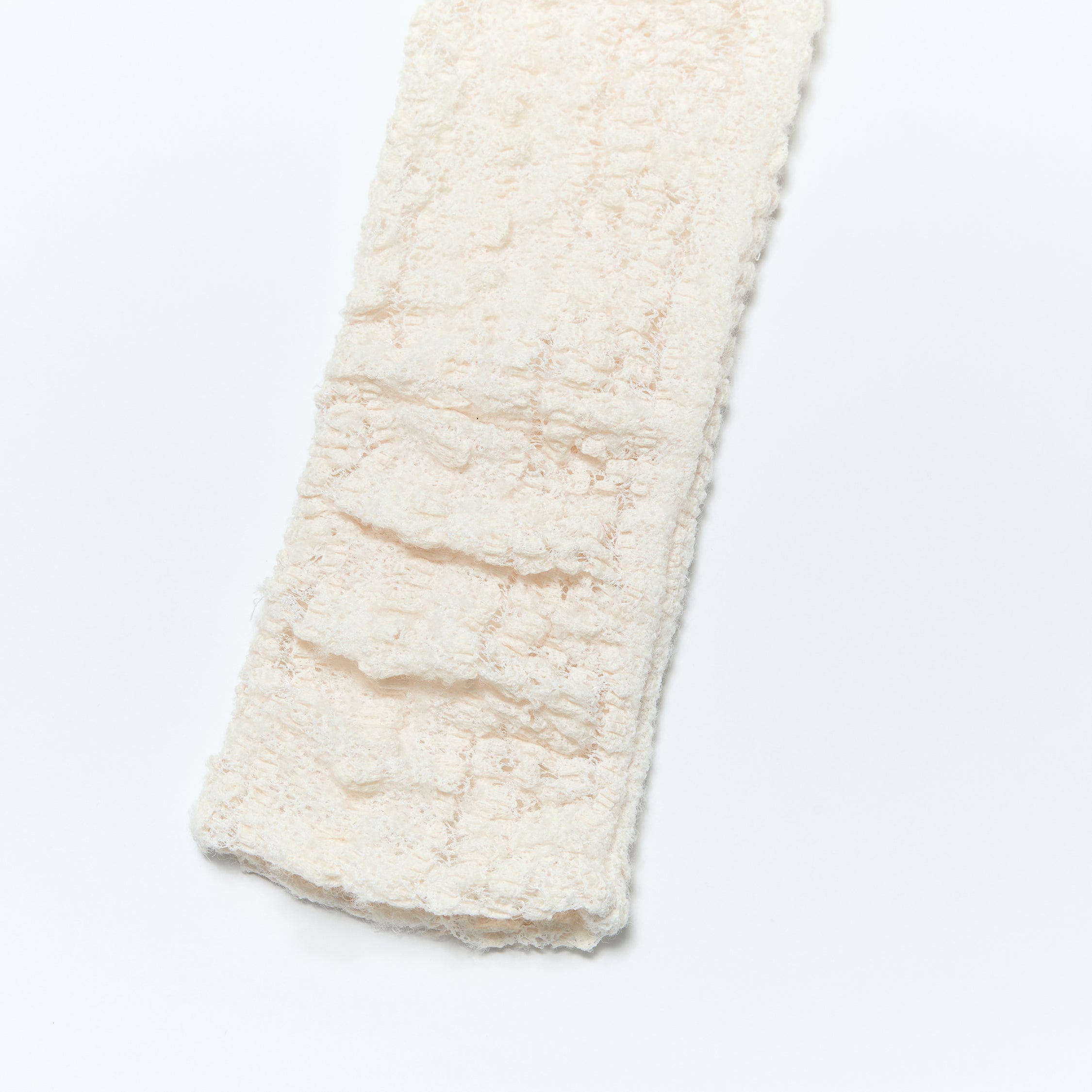 "Quiet Mastery."義大利立體點花勾織星點蕾絲長袖上衣—Velvet Moon暖月低語