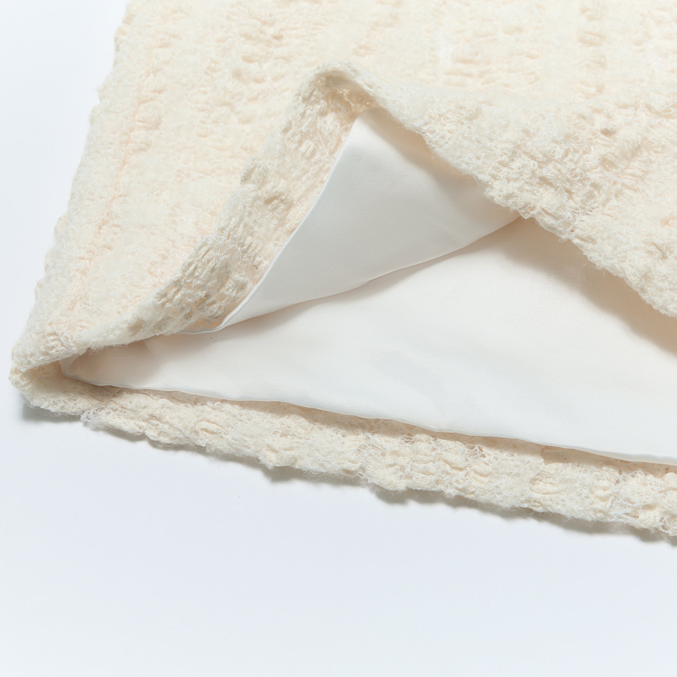 "Quiet Mastery."義大利立體點花勾織星點蕾絲短褲—Velvet Moon暖月低語