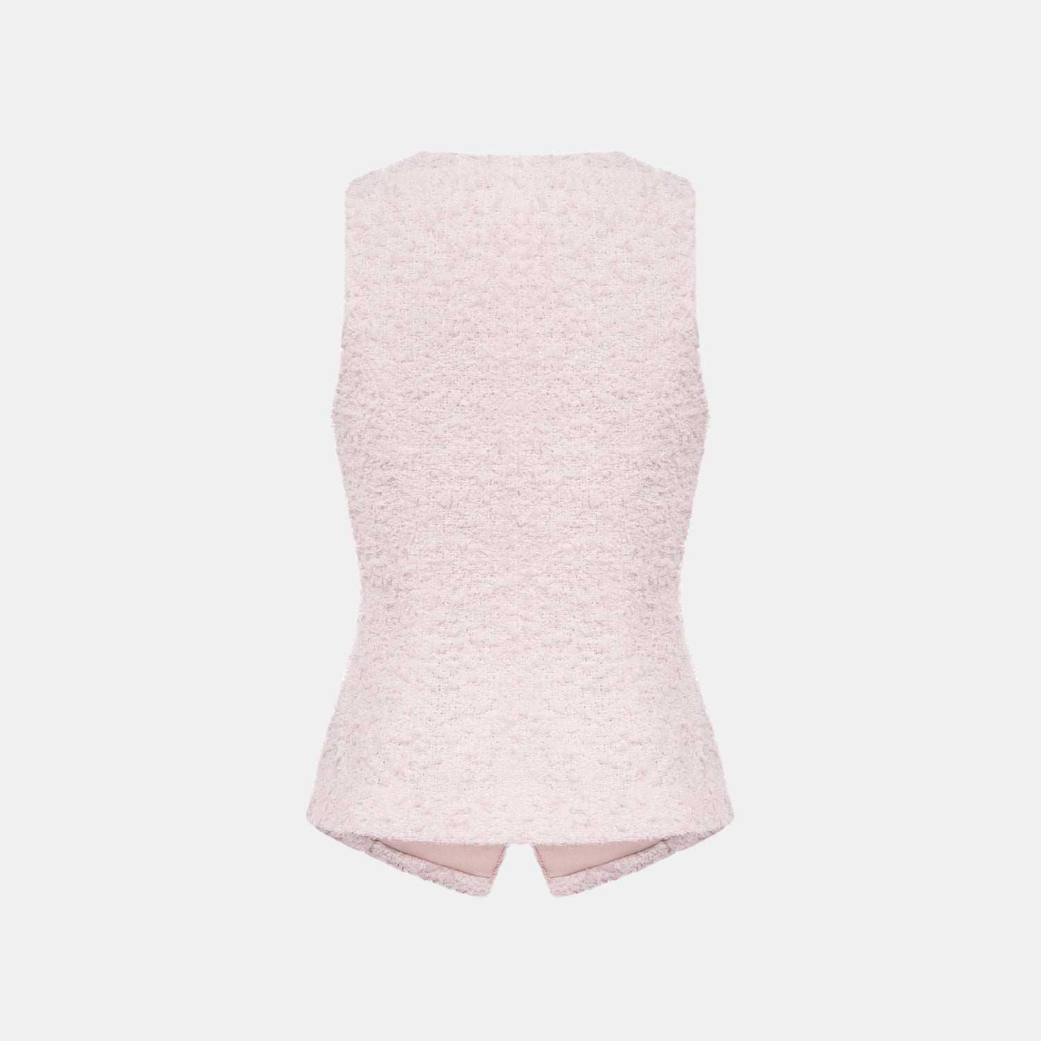 "Westminster Weekdays"義大利立體羽瓣飛紗花呢西裝馬甲背心—Petal Dream霧花輕眠