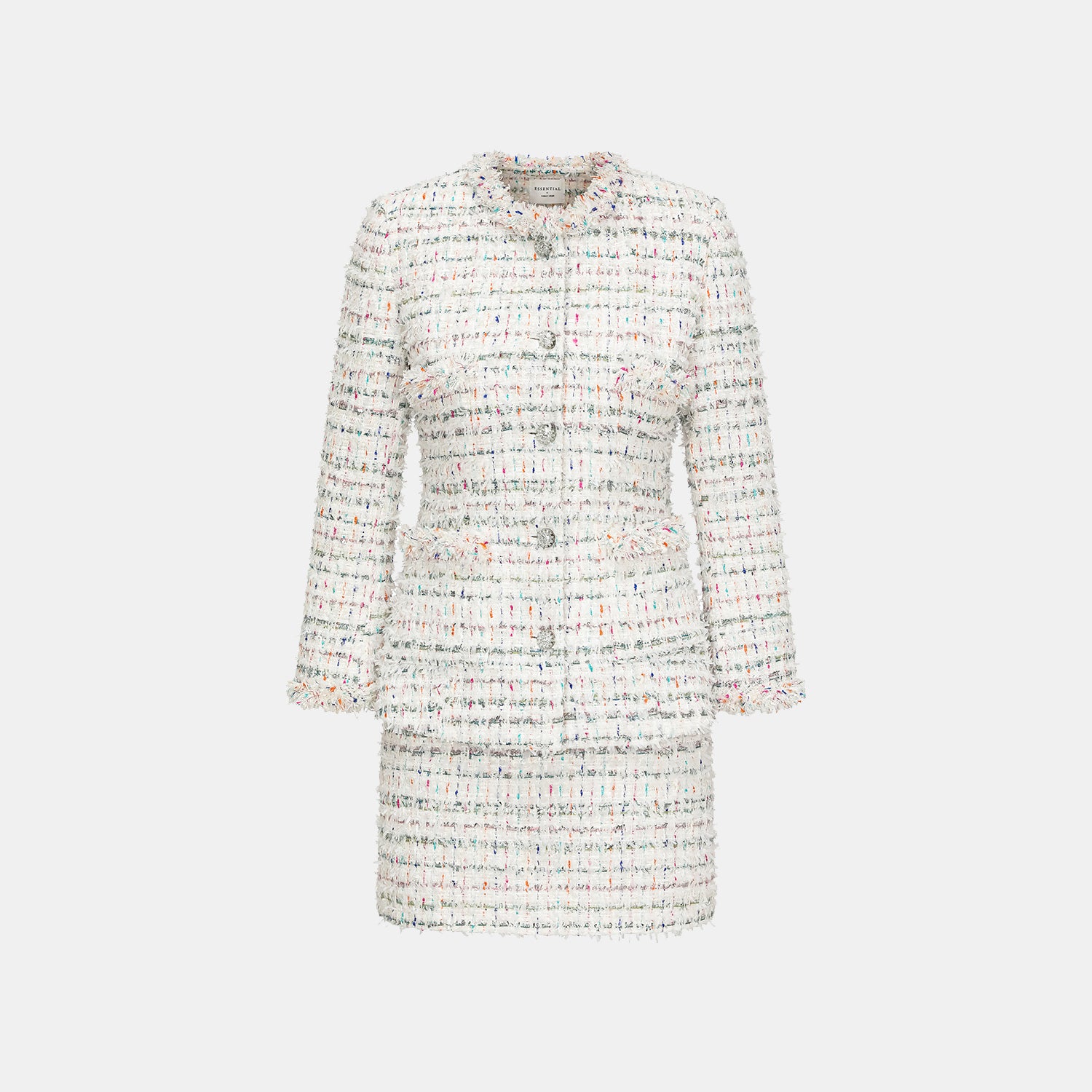 “冬日凡爾賽” 經典No.3修身花呢外套—Fruit Mille Crepe