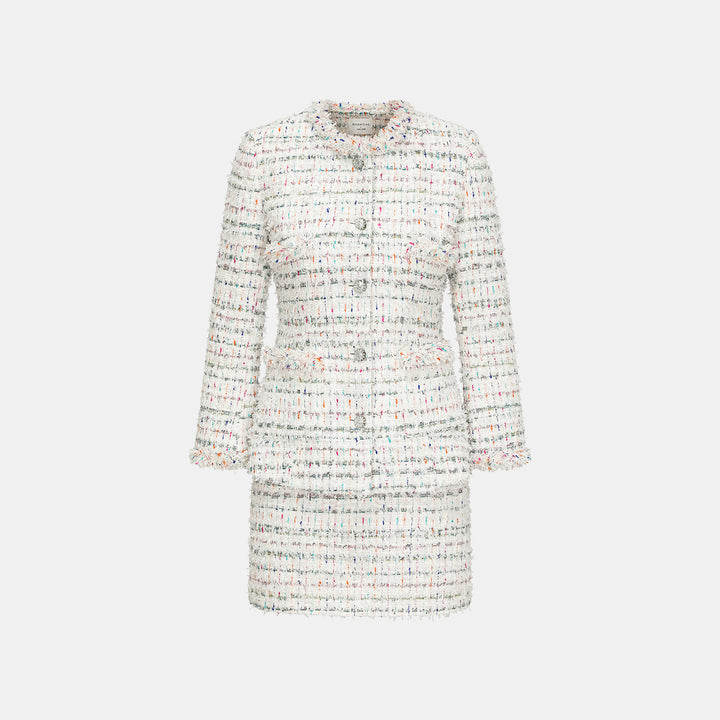 “冬日凡爾賽” 經典No.3修身花呢外套—Fruit Mille Crepe