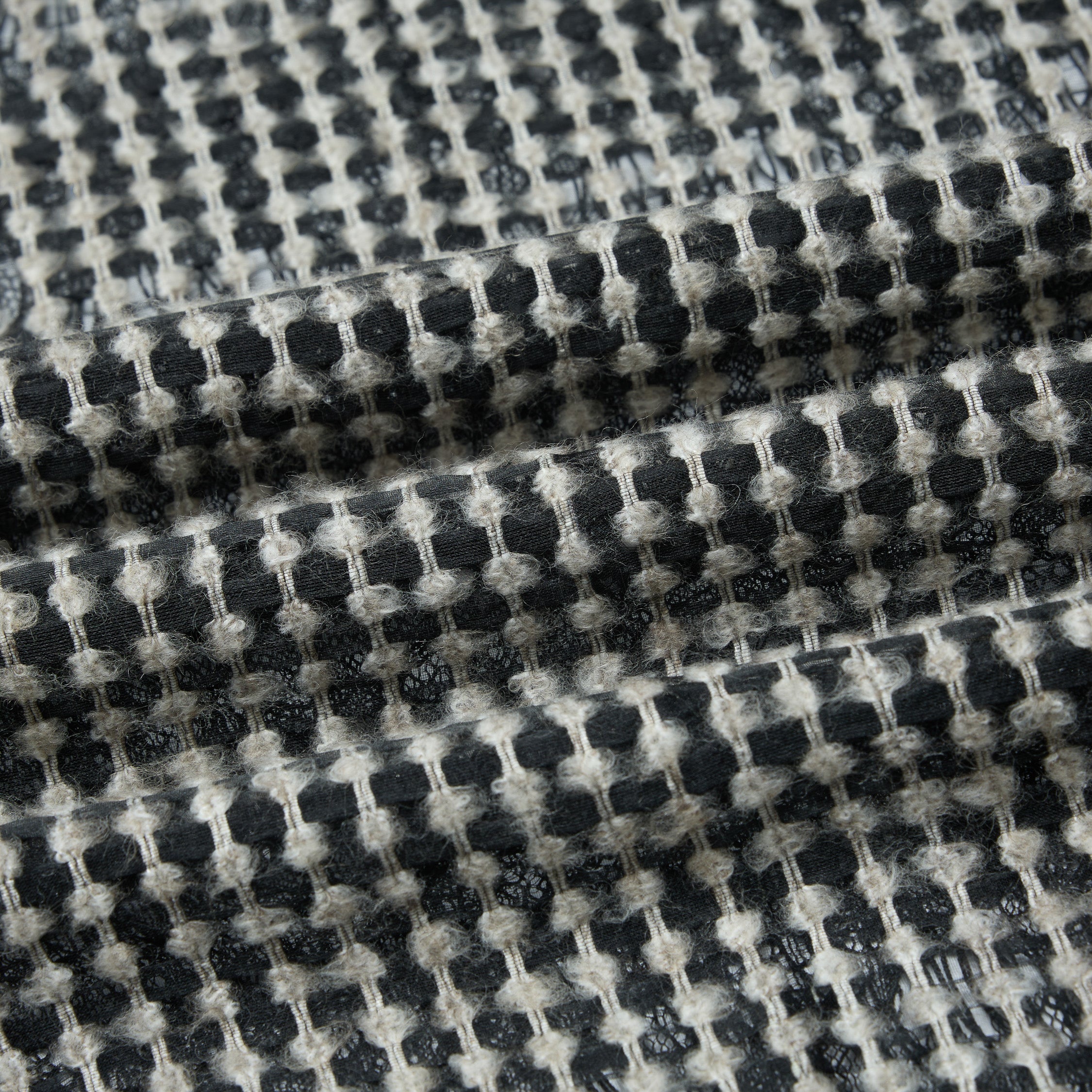 “Gallery Hours”立體彩織工藝Oversized西裝外套—Soft Canvas晨光畫布