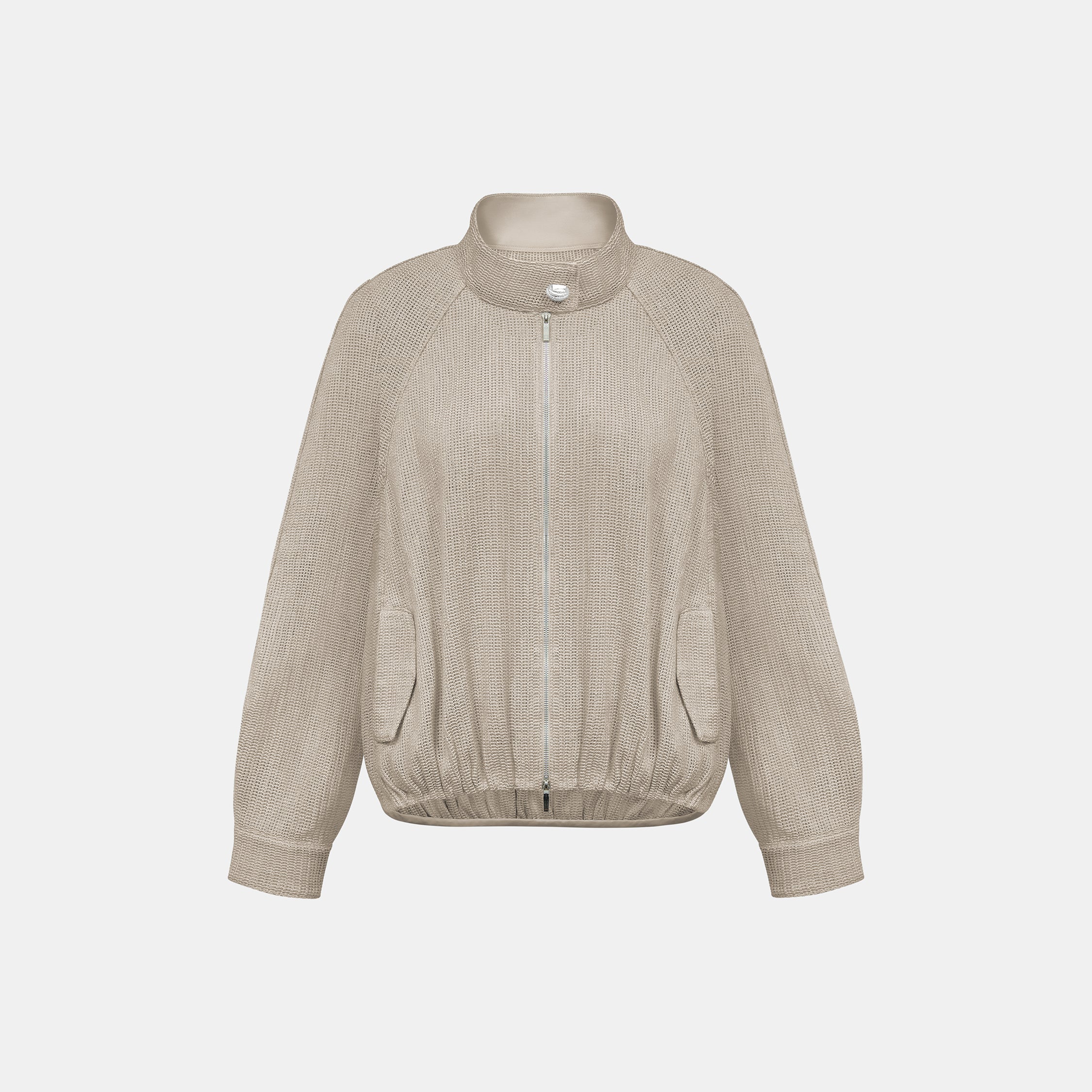 “Weekend at Monaco”日本銀光織格狩獵外套—Sand Luster 砂光微映