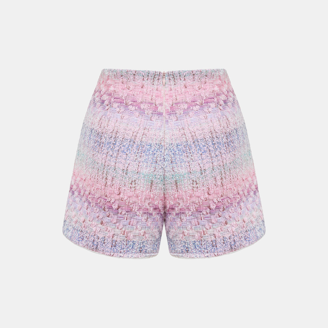 “Brunch at Ritz”法國羽紗流蘇花呢短褲—Woven Éclat 織光流影
